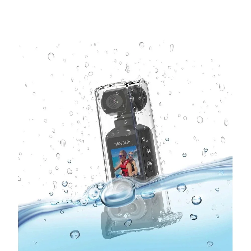 Minolta‎ MN4KP1 4K Ultra HD Action Camera 16MP WiFi Waterproof NEW in Box
